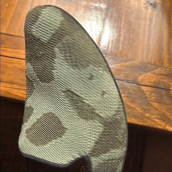 Green Camouflage Slip-On Loafers - Picture 13 of 15